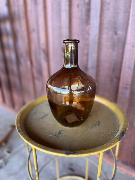 Amber Jug Vase — 12 available
