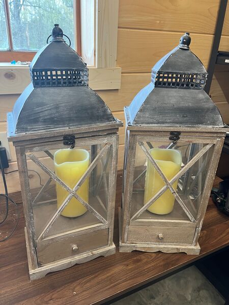 Large Lantern — 26" — 2 available