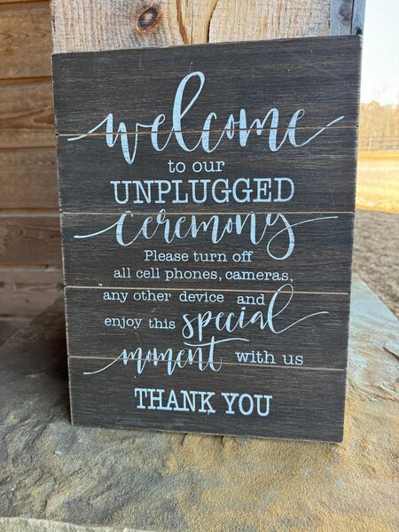 Unplugged Ceremony