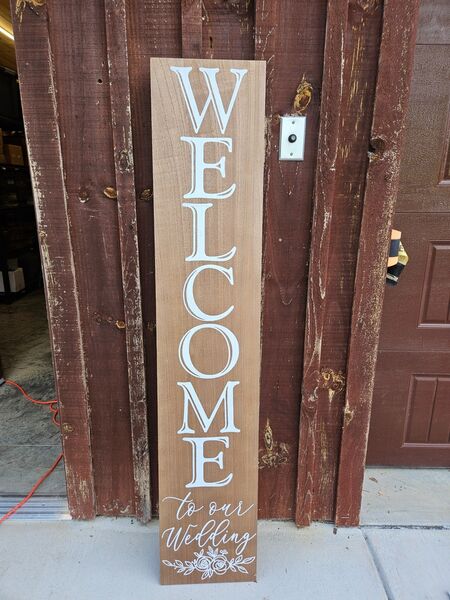 Welcome Sign — 1 available