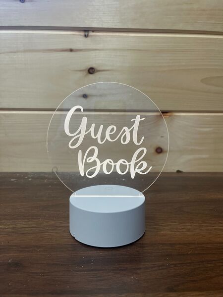 Guest Book, LED — 1 available