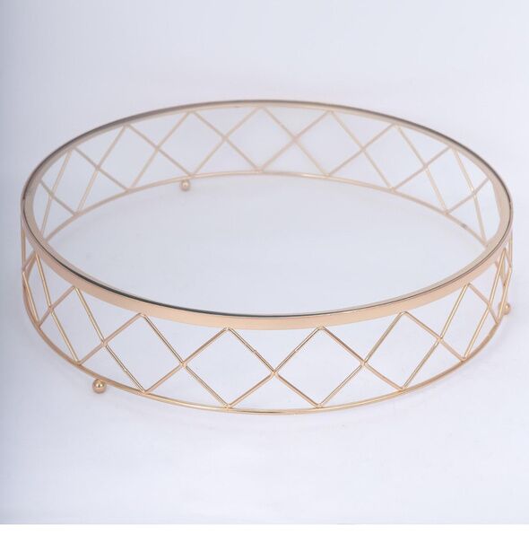 Gold Geometric — 14"