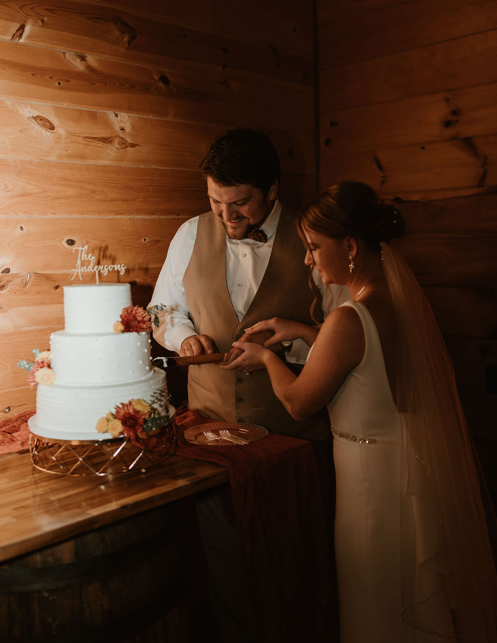 JJ & Will wedding at Covey Creek — photo 16