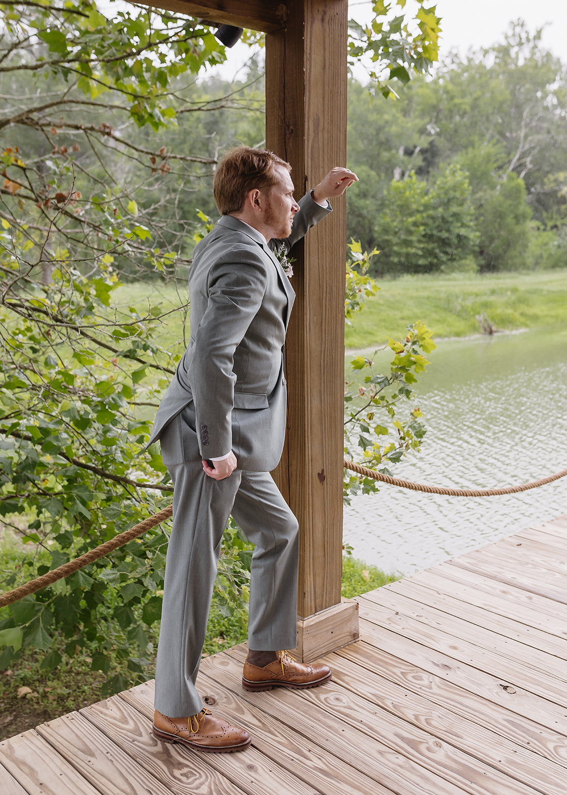 Meredith & Benjamin wedding at Covey Creek — photo 16